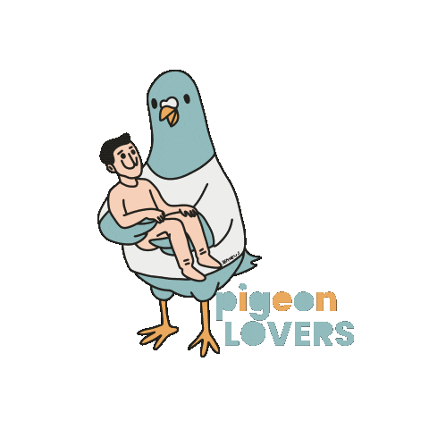 Bird Love Sticker