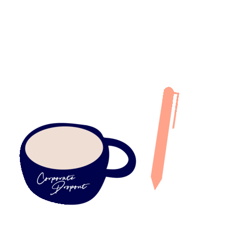 therhiannonward coffee entrepreneur productivity boss babe Sticker