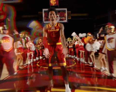 Basketball Hoops GIF by USC Trojans