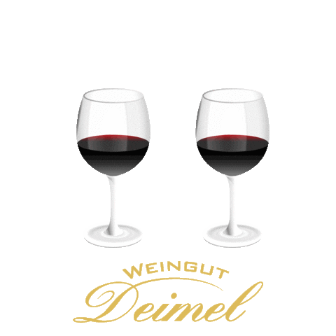 Cheers Zumwohl Sticker by Weingut Deimel