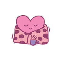 Cozy Time Hearto Sticker by Passion Planner
