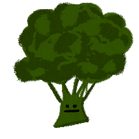 Girart green vegan healthy vegetarian Sticker