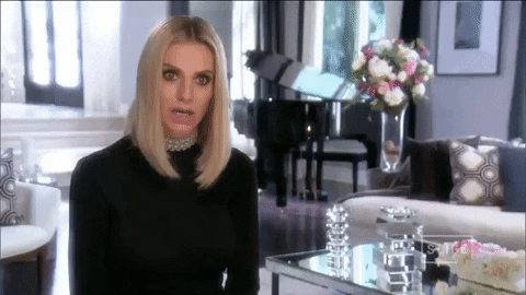 real housewives of beverly hills eye roll GIF by Slice