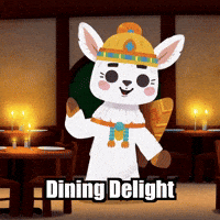 Dinner Restaurant GIF by Llamaozi