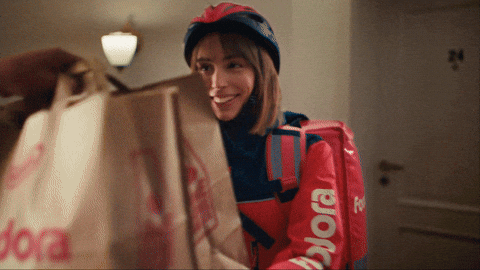 Uber Eats Pizza GIF by foodora