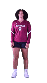 Sport Game Face Sticker by Aquinas Volleyball