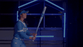 Serious Softball GIF by UNC Tar Heels