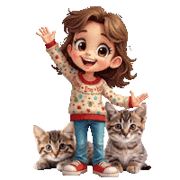 Boys Girls Ugly Sweater Sticker