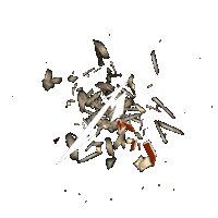 Explode Black And White Sticker by Metallica