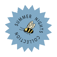 Bee Summer Nights Sticker by THUNA Official