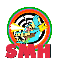 Shaking My Head No Sticker