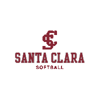 Santa Clara Softball Sticker by Santa Clara Broncos