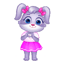 I Love You Hearts Sticker by Lucas and Friends by RV AppStudios