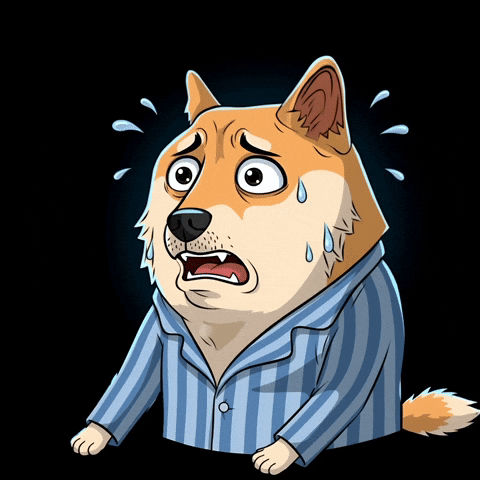 Scared Shiba Inu GIF by Doge Pound