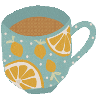 Tea Cup Sticker