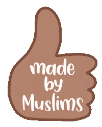 Made By Muslims Sticker by My Salah Mat