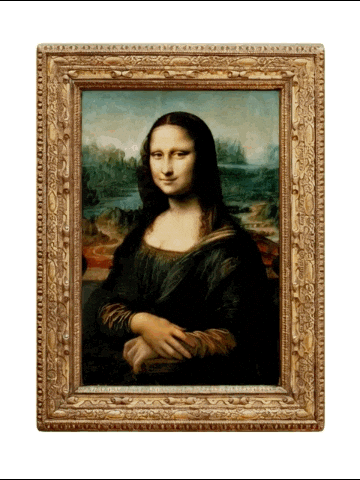 Mona Lisa Halloween GIF by ElmonX