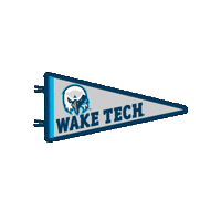 Pennant Waketech Sticker by Wake Technical Community College