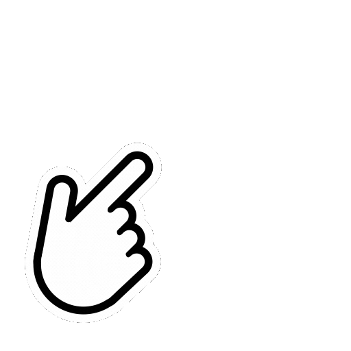 Hand Tap Sticker by AUTODOC