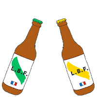 party beer Sticker by LBF - La Brasserie Fondamentale