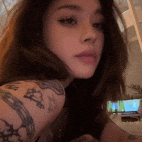 Cute Girl Flirting GIF