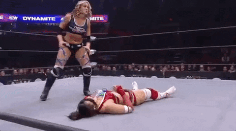 Hikaru Shida Wrestlingmatch GIF by All Elite Wrestling on TNT