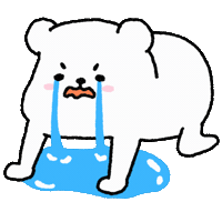 Sad Cry Sticker