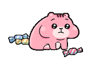 Candy Hampster Sticker by Funimation