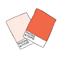 Pink Color Sticker