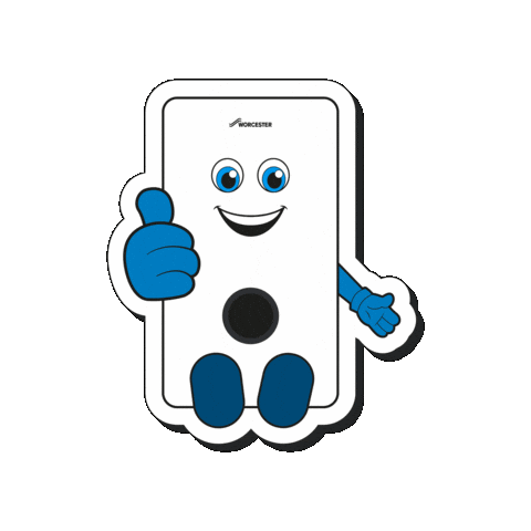 Character Mascot Sticker by Worcester Bosch