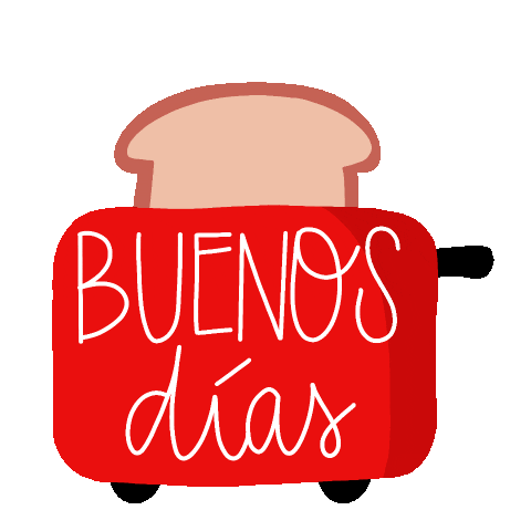 Breakfast Buenos Dias Sticker by Ceroseisocho