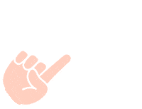 puraalegriaestampas flecha dedo senalar pura alegria Sticker