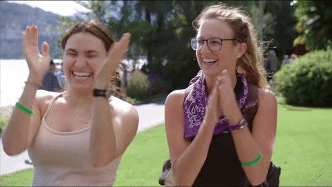 Happy The Amazing Race GIF by CBS