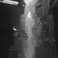 Black And White Art GIF by Pi-Slices