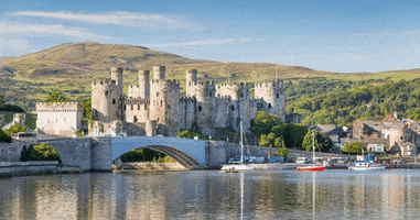 Conwy Castle Travel GIF by EatSleep Media