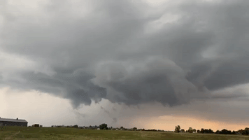 Lightning Flashes Over North Colorado Amid Thunderstorm Warnings