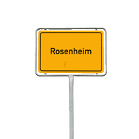 Rose Bayern Sticker by Stadt Rosenheim