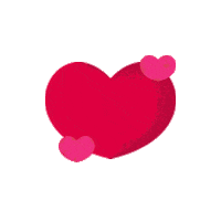 BlaaKorsDanmark love heart care heartbeat Sticker