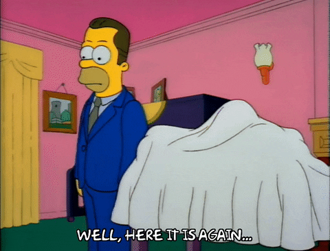 Talking Season 3 GIF by The Simpsons