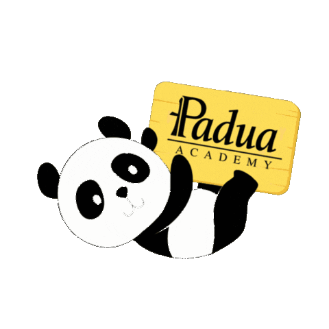 Panda Sticker by Padua Academy