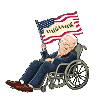 Trump Usa Sticker by Hergårdetgodt