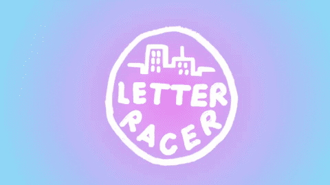 jayme lemperle letter racer GIF by stalebagel