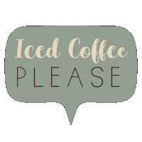 Iced Coffee Sticker