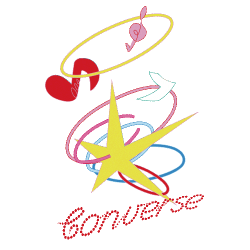 conversekorea giphyupload festival converse dmz Sticker