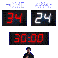 24 Away Sticker