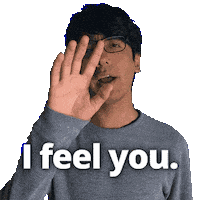 Feels I Feel You Sticker