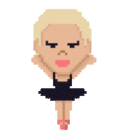 pixel dancing Sticker by Ali Graham