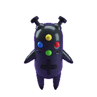 Happy Video Game Sticker