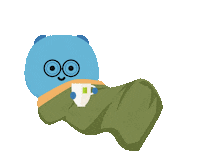 Coffee Read Sticker by Bookly