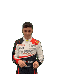 Racing Driver Sticker by ANS Motorsport